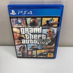 Grand Theft Auto V 5 (PlayStation 4 PS4) Complete